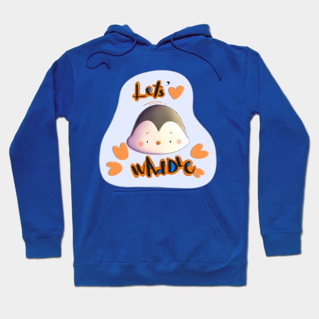 Penguin - Onesies for Babies -Onesie Design Hoodie by Onyi